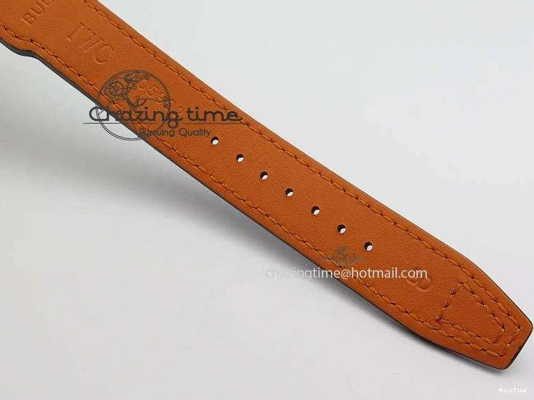 MIROTIME 0306 GoodFit Big Pilot Real PR IW500912 ZF Best Edition Black Dial On Black Leather Strap A 7287